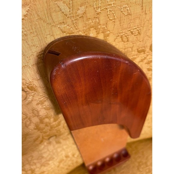 Mid Century Sleek Vita Craft Knife Holder Wood And Cork - Picture 2 of 9